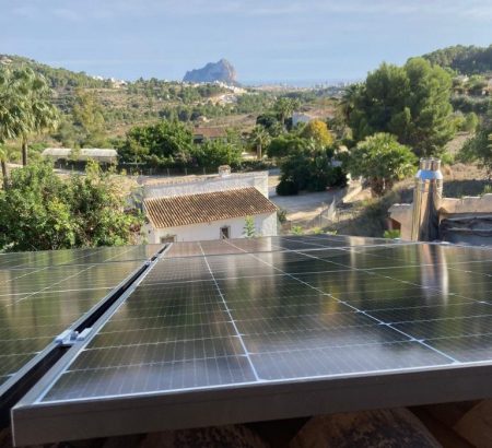 empresa instaladora de paneles solares en Calpe y alrededores