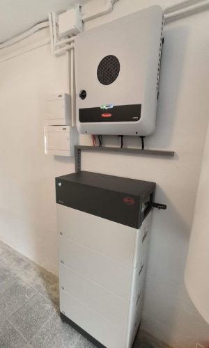 instalación de paneles solares bifaciales en Altea