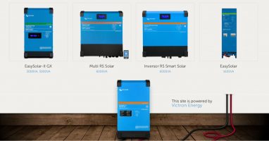 instalación paneles solares aislada off grid con Victron Energy